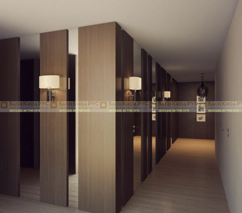 Có tấm ốp tường giả gỗ trang trí phòng khách đơn giản mà ấm cúng hợp không gian mọi ngôi nhà Việt 3