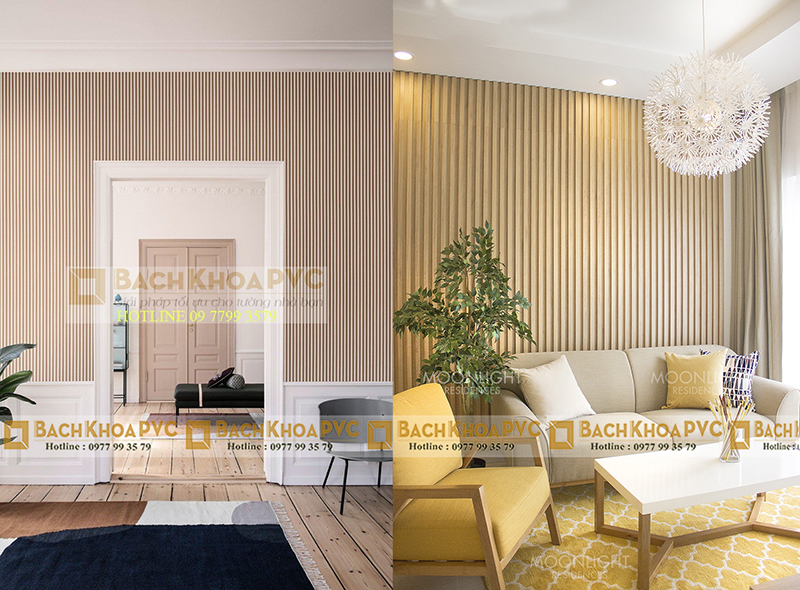 4 cách lựa chọn màu sắc nhựa giả gỗ ốp tường cho nội thất hài hòa 2