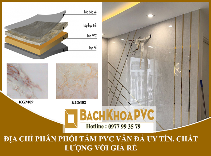 tấm nhựa giả đá PVC chất lượng cao chinh phục mọi khách hàng 1